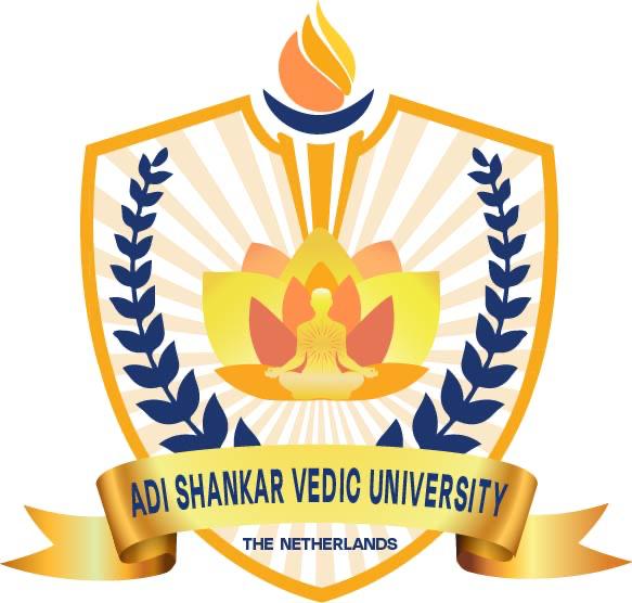 Adi shankar vedic University logo