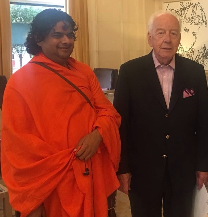 With Former Foreign Minister of former Yugoslavia Budimir Loncar